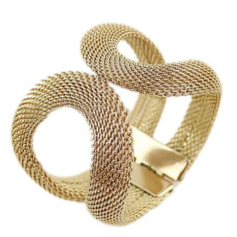Image of Amazing Antique Gold Plated Infinity Bracelet + Free Shipping