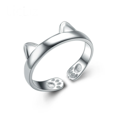 Image of 925 Silver Cat Ring