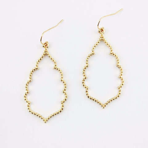 Image of Inspired Hollowed Dangle Drop Earrings