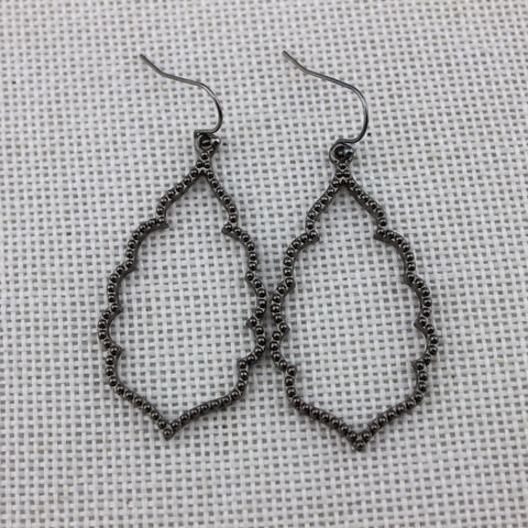 Image of Inspired Hollowed Dangle Drop Earrings