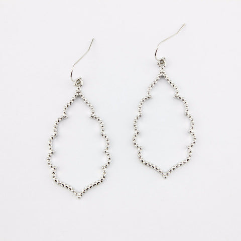 Image of Inspired Hollowed Dangle Drop Earrings