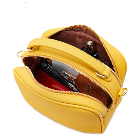 Image of Handbags and Purses Women Bags 2 Zipper Shoulder Bags Crossbody Tote Bags Top-Handle Bags