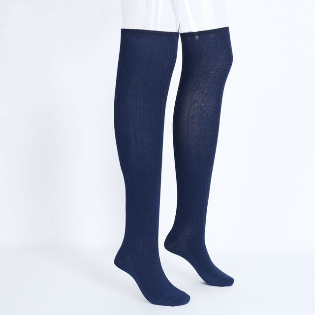 Knit thigh high knee socks long Sexy stockings