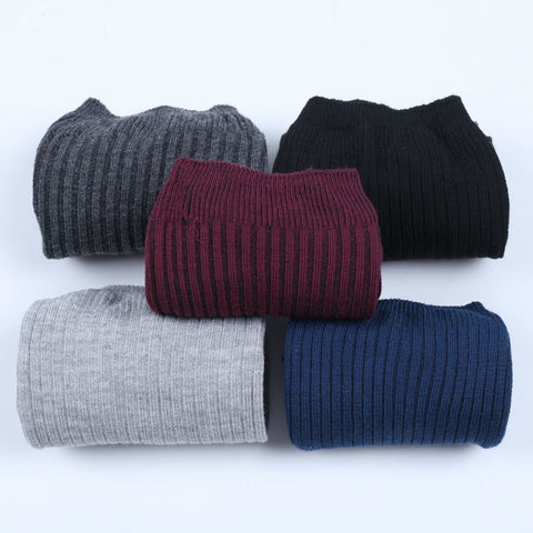 Image of Knit thigh high knee socks long Sexy stockings