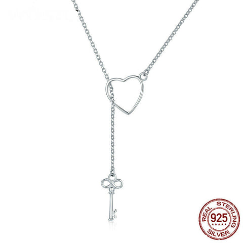 Image of The Key To Your Heart Pendant Necklaces