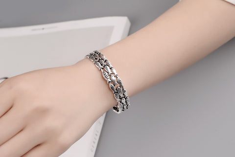 Image of 925 Sterling Silver Fish Bracelet