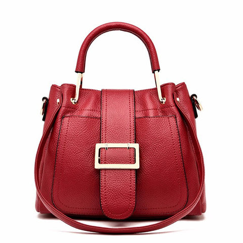 Image of Classic Buckle Handbag