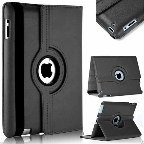 Image of Case For iPad 2 3 4 Leather Rotating Stand Cover For iPad 4 3 2 Tablet Protective Case