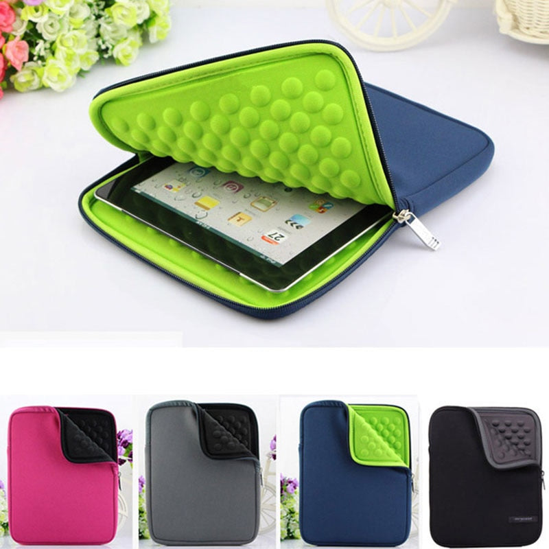 IPAD Waterproof shockproof with Zipper Laptop Sleeve  8 " to 10" Tablet Case Cover Protective Case
