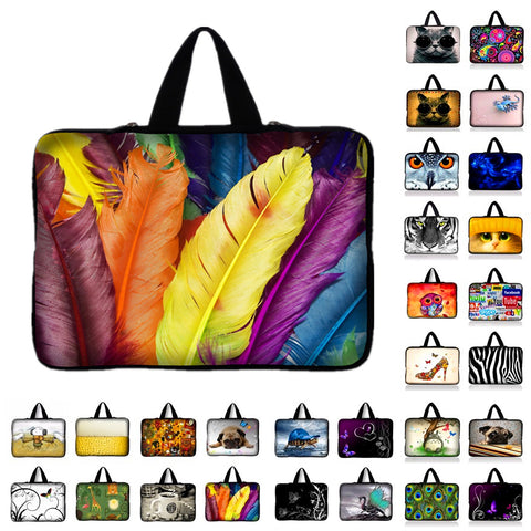 Image of Computer Bag Zipper Laptop Sleeve Case For 10.1" to 17.3'' Notebook Bag Size - 15.6 inch