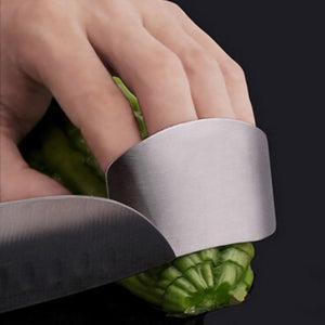 Chop Safe Finger Guard Protect Finger Stainless Steel Kitchen Hand Protector