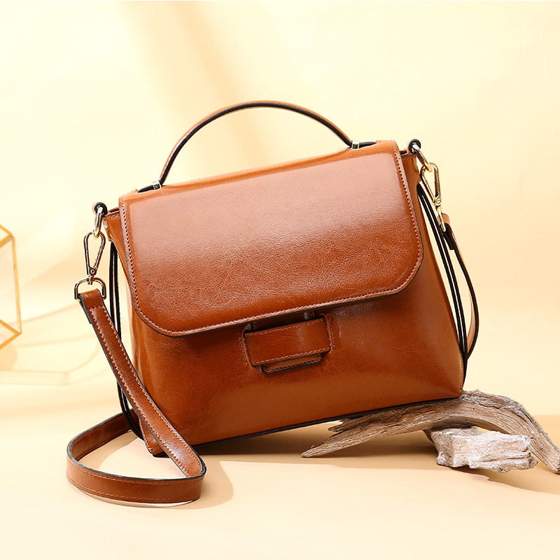 Genuine Leather Handbag