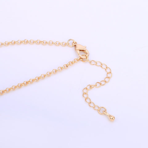 Image of Elegant Ovals & Circles Necklace