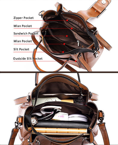 Image of Multi-functional Strap handbag