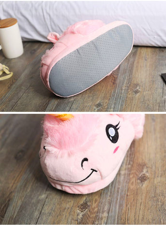 Image of Catch the Uncatchable Unicorn slippers