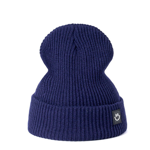 Image of Winter Knitted Unisex Hat Cotton Beanie