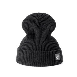 Winter Knitted Unisex Hat Cotton Beanie