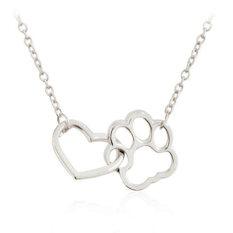 Image of "You Have My Heart" Pet lover necklace