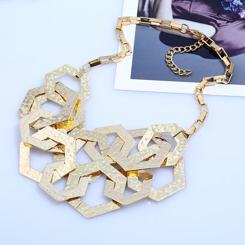 Image of Geometry Vintage Necklace