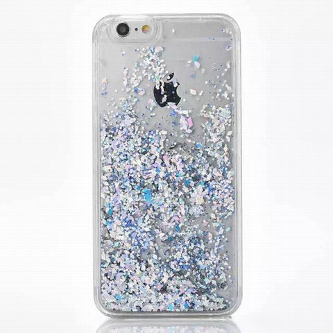 Image of LOVECOM Dynamic Liquid Glitter Colorful Paillette Sand Quicksand Hard Back Cover Phone Case For iPhone 6 6S 7 7 Plus