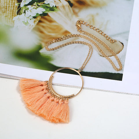 Image of Bohemian Tassel Necklace