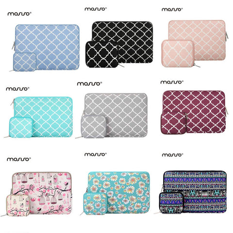 Image of Tablet and Laptop case sleeve in 11.6 13.3 14 15.6 inch Laptop Sleeve Bag for Mac Book Air 13 Pro 13 15 Asus Acer Dell Chromebook Portable