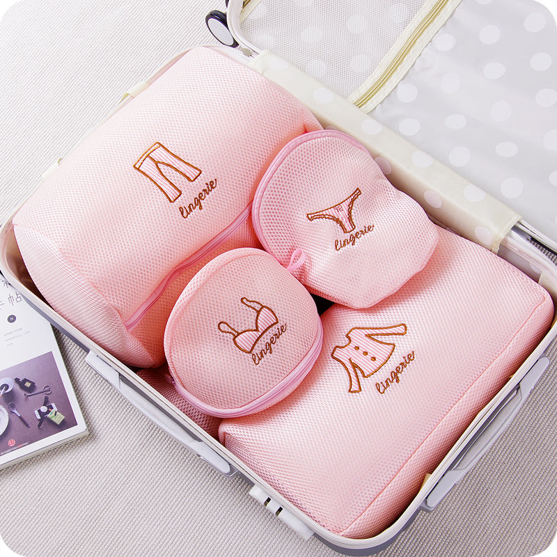 NEW Zippered Mesh Laundry Wash Bags Foldable Delicates Lingerie Bra Socks Underwear Washing Machine Clothes Protection Net