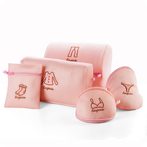 Image of NEW Zippered Mesh Laundry Wash Bags Foldable Delicates Lingerie Bra Socks Underwear Washing Machine Clothes Protection Net