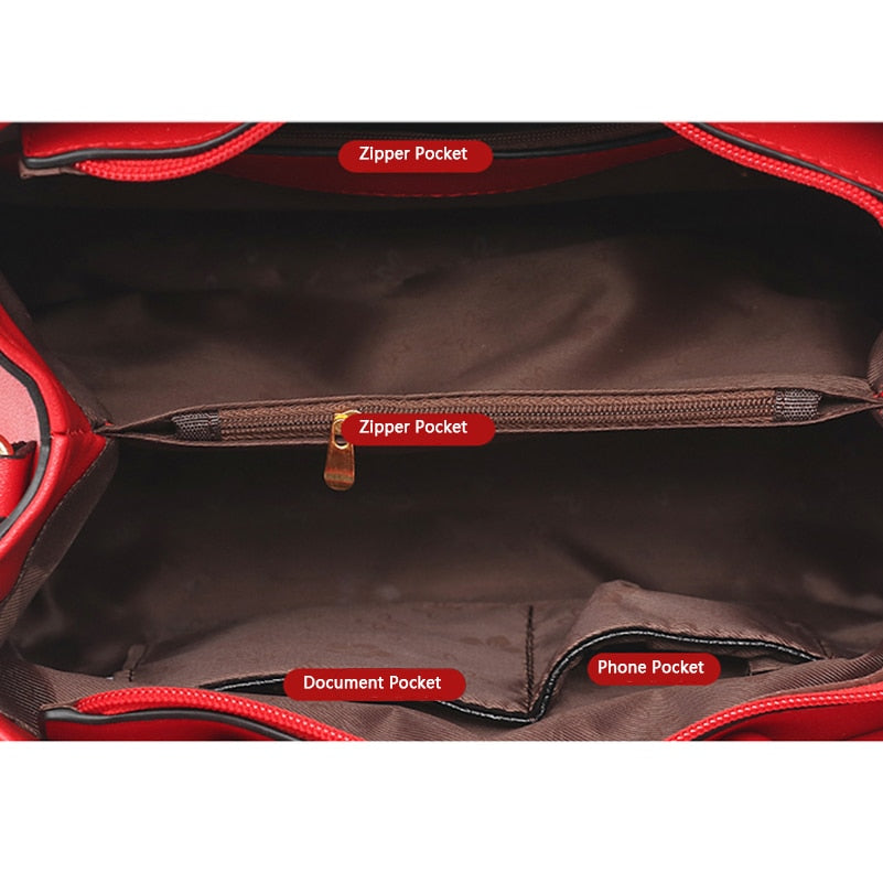 Gorgeous Floral Leather Handbag or Purse with Shoulder or Crossbody strap