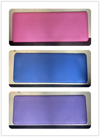 Image of New 10mm Thickened Non slip 183cmX61cm Yoga Mat NBR Fitness Gym Mats Sports Cushion Gymnastic Pilates Pads With Yoga Bag & Strap Yoga Mats