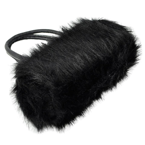 Image of Faux Rabbit Fur bags Small Messenger Bag for Women Cross body Shoulder Strap Bag Winter