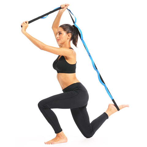 Image of Pilates Pull Strap Yoga Elastic Pull Rope Professional Gymnastics Training Resistance Bands Latin Fitness Crossfit Stretch Band Resistance Band