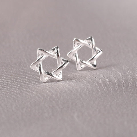 Image of Real 925 Sterling Silver Small Stud Earring