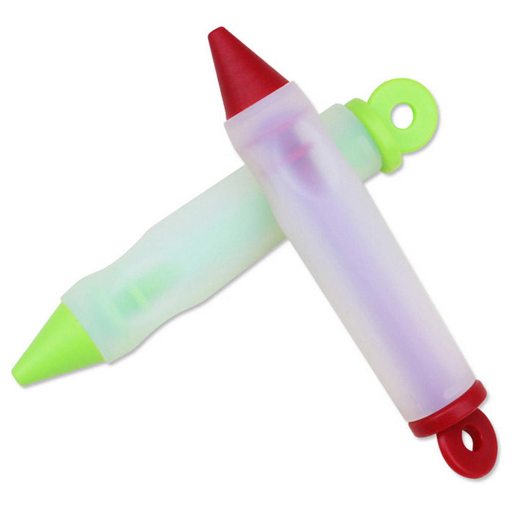 Silicone Food Writing Pen Chocolate Decorating Tools Cake Mold Cream Cup,Cookie Icing Piping Pastry Nozzles Kitchen Accessories - Free + Shipping