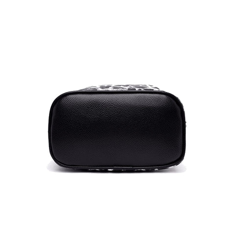 Image of Animal Print Drawstring Bucket