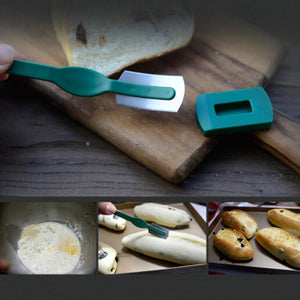 Specialty European Breads Arc Curved Bread Knife Western-style Baguette Cutting French Toas Cutter kitchen Baking Pastry Tools