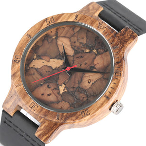 Wood Watches for Men Vintage Handcrafted Wooden Male