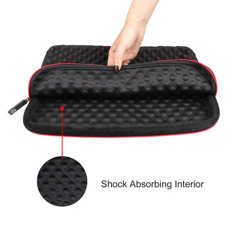 Image of Waterproof Shockproof Laptop sleeve13.3 15.6 17 17.3 inch Laptop Sleeve Waterproof Shockproof Diamond pattern Skin Notebook Case Bag