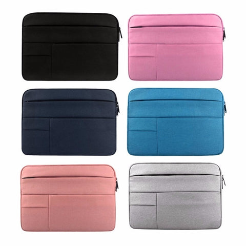 Image of Waterproof Laptop Bag Case Solid Computer Cover For Dell HP Acer Lenovo For MacBook 11.6 12 13 14 15 15.6 inch Laptop Sleeve