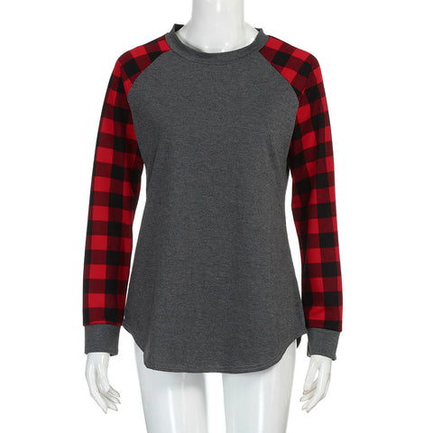 Image of Long Sleeve Sweatshirt laid Sweatshirt