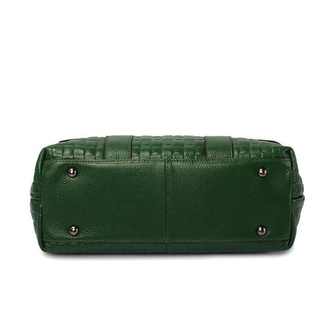 Image of Crocodile Alligator Textured Leather Handbags