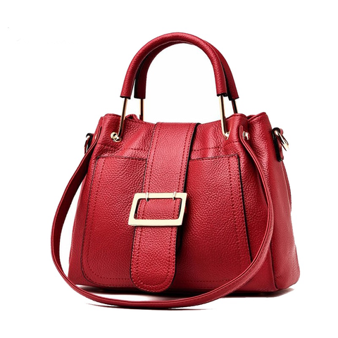 Image of Classic Buckle Handbag