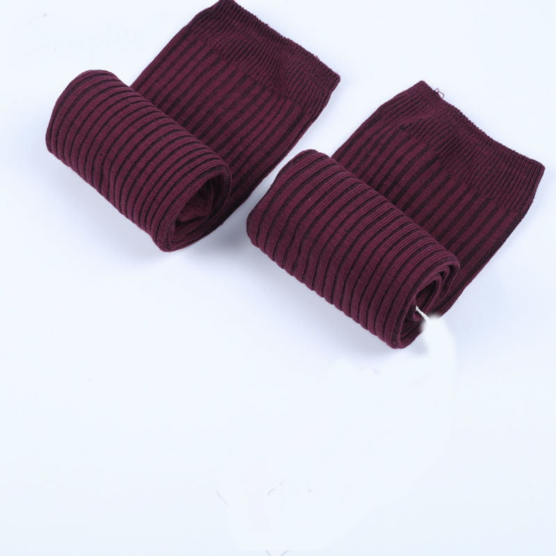 Knit thigh high knee socks long Sexy stockings