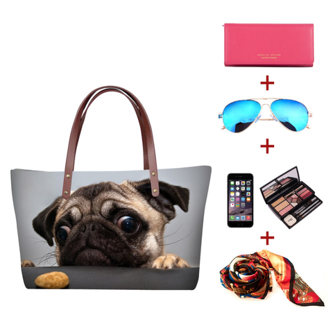 Image of Flamingos Messenger Tote Bag