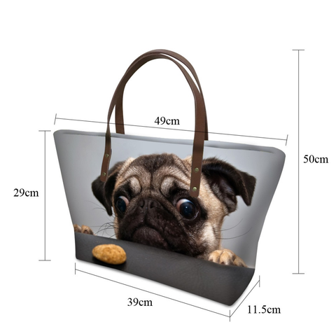 Image of Flamingos Messenger Tote Bag