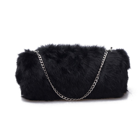 Image of Soft Fur Shoulder Bag Fall 2017