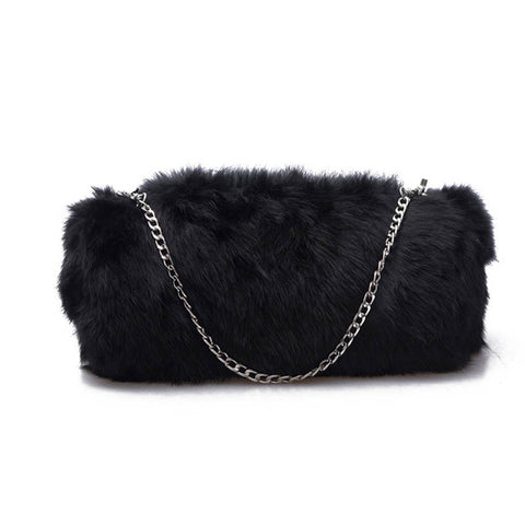 Image of Soft Fur Shoulder Bag Fall 2017