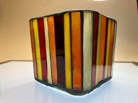 Image of Ocean Mosaic Glass Votive