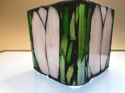 Image of Ocean Mosaic Glass Votive