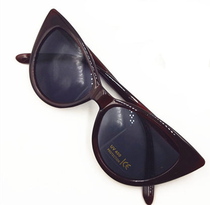 Image of Retro Vintage Cat-Eye Sunglasses Women Eyewear